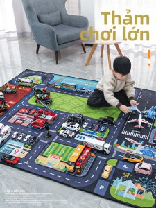 Thảm Chơi Đường Phố & Giao Thông Cho Trẻ Em
