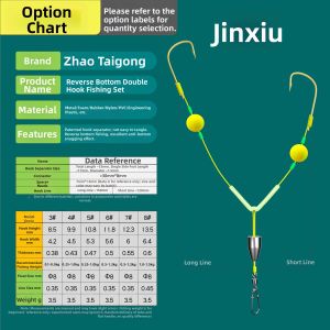 Antifloating Off Bottom Fishing Rig Set