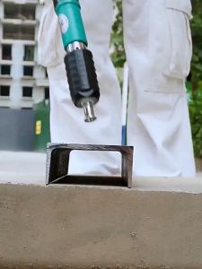 【Free 20 Nails】KUWO Original Nail Gun Ceiling Manual Steel Nail Gun Nail Gun Power Tools Nail Gun Heavy Duty Concrete Nailer Gun Rivet Tool