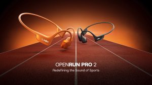 SHOKZ S820 OpenRun Pro 2 bone conduction bluetooth headphones|DualPitch for superior sound|Open-ear design for personal safety|Secure fit for sports-time listening|12 hours of prolonged play time|Flagship multi-device connection
