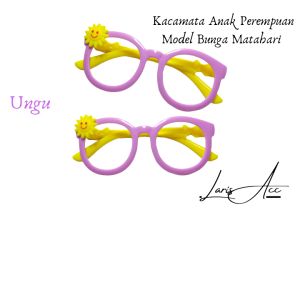 Kacamata Anak Perempuan Motif Bunga Matahari: Nyaman & Berkualitas