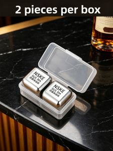 BANSU | Food Grade 316 Stainless Steel Reusable Ice Stones