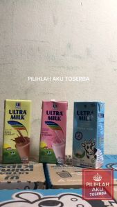 Susu Ultra Stroberi (Strawberry) 250 ml - (1 DUS ISI 24)