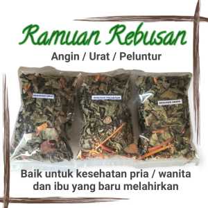 Jamu alternative / Rebusan Angin/ Reabusan Urat/ Rebusan Peluntur / Rebusan bersalin / minuman sehat turun temurun