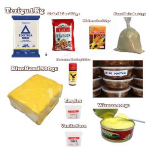 bahan kue kering NASTAR kumplit dan praktis