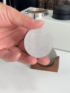 51/58มม.กรองกาแฟอุปสรรคน้ำกาแฟเครื่องชงกาแฟเอสเปรสโซชามผงรองน้ำแยกหน้าจอหนา 1.7 มม.