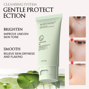 Herbal Extracts Exfoliating Gel Facial Deep Cleansing Pore Glow Facial Exfoliating Gel