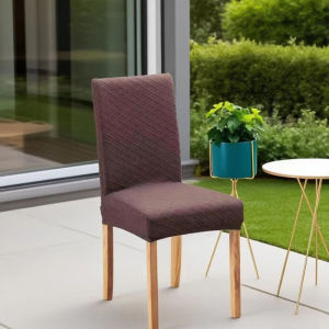 Áo Ghế Đệm Ghế Bằng Vải Dệt Kim Có Họa Tiết Kim Loại Hình Học Đơn Giản Hiện Đại Bốn Mùa Một Mảnh Chống Bụi Chống Thấm Nước