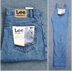 ✅✅[Ready Stock Malaysia]✅✅ Orginial Branded Lee Jeans Big Straight Cut Cutting[Size 28 Sampai 50]