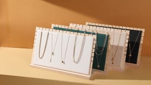 Display Kalung Kayu: Tempat Perhiasan Kalung Jumbo & Holder Kalung Kayu