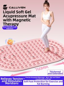 Calliven | Liquid Soft Gel Acupressure Mat Massage