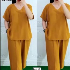 PROMO TERLARIS SETELAN ANDIN CRINKLE/ SET BAJU MURAH NEW SET STELAN KEKINIAN BAHAN CRINKLE BERKUALITAS