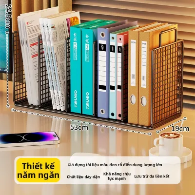 evesigar | Kệ Lưu Trữ Đa Năng Để Bàn Văn Phòng Giá Đứng Tích Hợp Kệ Sắp Xếp Tập Tài Liệu Và Sách