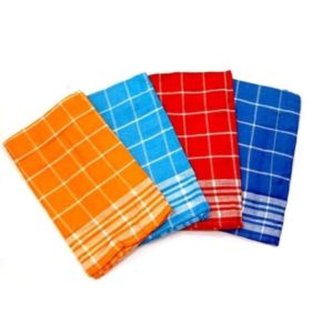 HARGA GROSIR 1 LUSIN 12 PCS SERBET WARNA TEBAL / LAP SERBET WARNA MOTIF KOTAK BAHAN TEBAL / SERBET PREMIUM TEBAL BESAR / KAIN LAP PIRING MAKAN