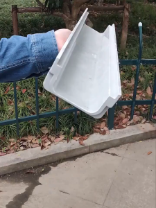 Resin Drainage Channel with Stainless Steel Cover | Fast Drain Outdoor U Channel Gutter C250
