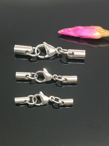 หัวงูหัวเข็มขัดเหล็กไททาเนียมสีคงที่โซ่กระดูกงูทองเหลือง DIY อุปกรณ์สร้อยคอ ยางกันน้ำ หัวเข็มขัดหัวงู