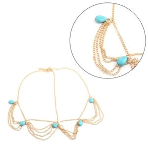 Headpiece Bohemian Headpiece Hijab Headpiece Pengantin Headpiece Bando Headpiece Elegant Hiasan Dahi Pengantin