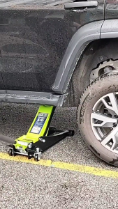 Heavy Duty 3 Ton Floor Jack Ultra Low Profile Rapid Dual Pump Garage Jack