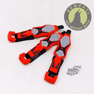 SEMPATI Klem Tebok Sangkar Burung Klem Koper Overpal Transformer Jepitan Klem Karet Sangkar Kandang Burung Murai Lovebird Love Bird Lb Fullset Mur Baut KLMAJ