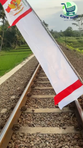 BENDERA UMBUL UMBUL JUMBO BANDIR GARUDA TENGAH -+ 37 METER