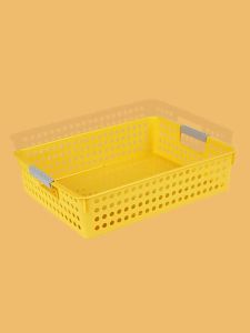 Stackable Storage Basket for Kindergarten Toys and Snacks