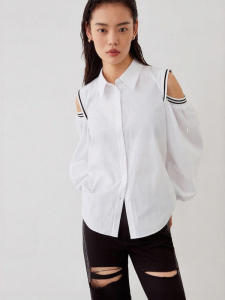 Vero Moda | Áo Sơ Mi Công Sở Thanh Lịch Có Lỗ