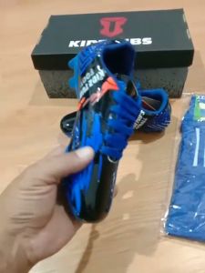 KIDZTUBS Sepatu Bola Anak Paket Komplit Sepatu Bola Tas Skin Deker Kaos Kaki Usia 6-10 Tahun Size 28 29 30 31 32 33 34 35 36 37 KDZ1023010725