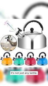 5L/4.0L 3.0LStainless Steel Teapots Large Whistling Water Pot Kettle Cooker Kitchen Supplies