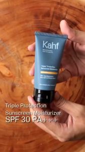 [PAKET 2 PCS] KAHF Triple Protection Sunscreen Moisturizer SPF 30 PA+++ 30 ml