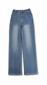 Ready Stok 8803 Celana Panjang Wanita Denim High waist Jeans Celana Panjang Wanita Fireweed