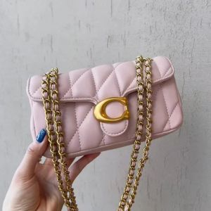 Túi Đeo Chéo Nữ Thiết Kế Cổ Điển Sang Trọng Chất Liệu Da Cao Cấp Dây Đeo Vai Có Thể Điều Chỉnh Chống Nước Chất Liệu PU/PVC Hình Chữ Nhật