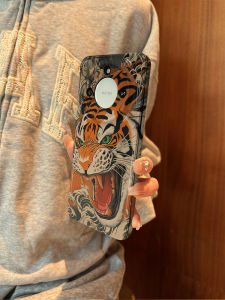 Honor X70 Phone Case Mens Womens Full Cover Dominant Tiger King Protective Shell Anti-Fall Luxury Simple Chinese Style