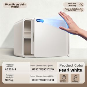 deli | Palm Vein Recognition Home Small Security Safe