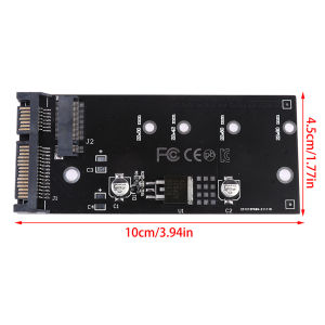 M.2 to SATA Adapter Riser M.2 NGFF B+M Key SSD to SATA3 Expansion Card