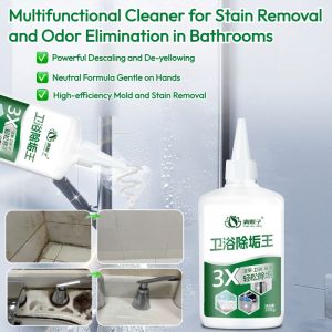Bathroom Tile Cleaner Deodorizing Stain Removing Sink Scale Remover