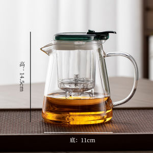 Long Mouth Teapot Tea Cup Household Tea Set Tea Water Separation Tea Filter Tea Maker Glass Elegant Cup Teapot Water