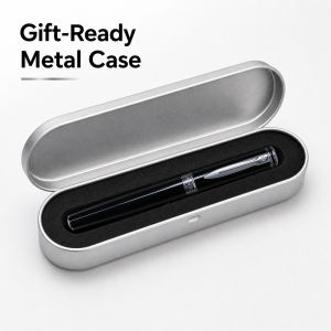 HERO | Hero 7035 Fine Nib Bút Máy 05mm Thép Không Gỉ Hợp Kim Nhôm Cấp Hàng Không Kim Loại Để Viết Mượt Mà Văn Phòng Kinh Doanh Trường Học Quà Tặng Sinh Viên