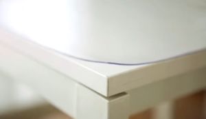1.2MM Plasitc Cover for Table PVC Table Cover Round Transparent Tablecloth Waterproof Easy to clean 60CM/80/120CM