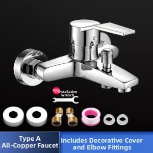 ZUOLEJIA | Brass Concealed Cold and Hot Mixing Shower Valve Set