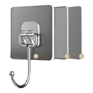 youqin | Transparent Heavy-Duty No-Drill Traceless Adhesive Hook