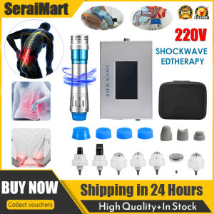 🚚 Local Delivery🚚Portable Shockwave Therapy Machine For Muscle Pain Relief - Home & Clinic Use | Adjustable Intensity Fast Recovery (220V Rechargeable)