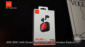 MOXOM MX-TW80 ANC ➕ ENC TWS EARPHONES WIRELESS BLUETOOTH V5.4 DUAL INTELLIGENT NOISE REDUCTION EARBUDS