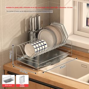 HANYUXUAN | 304 Stainless Steel Dish Drying Rack