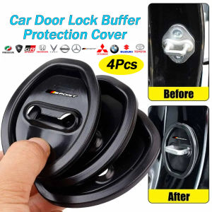 SCH Lexus Door Lock Cover Silicone Car Door Lock Protection Cover Door Lock Shock Absorber Car Styling Accessories For Lexus RX ES300H NX RX350