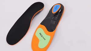 NEENCA PORON Sports Insoles Arch Support Flat Feet Orthotic Inserts Shock Absorption & Breathable For Running