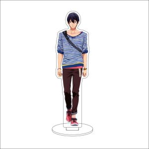 Bandai | Mô Hình Acrylic Anime 16CM - Miễn Phí! Haruka Nanase Makoto Tachibana Nagisa Hazuki Rin Matsuoka Sosuke Yamazaki Đồ Trang Trí Dành Cho Người Sưu Tầm