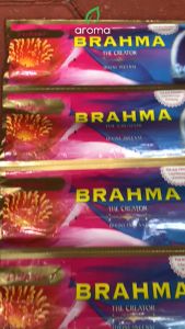 Dupa India Aromaterapi Pouch Plastic - Tulasi Brahma 35 Sticks