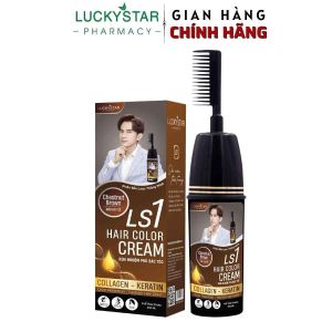 KEM NHUỘM PHỦ BẠC NÂU HẠT DẺ. 250ML - LUCKY STAR. Tặng quà lì xì Khai Xuân từ 23/2/2026 đến hết ngày 28/2/2026.