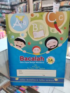bacalah 1A dan 1B (1set) buku cara cepat belajar membaca. dengkapi gambar