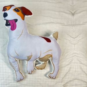 หมอนอิง ไดคัทสัตว์ ทาสหมา ทาสแมว ผ้าไมโครพิมพ์ลาย ด้านในผลิตจากใยสังเคราะห์คุณภาพดี ของขวัญ พร้อมส่ง